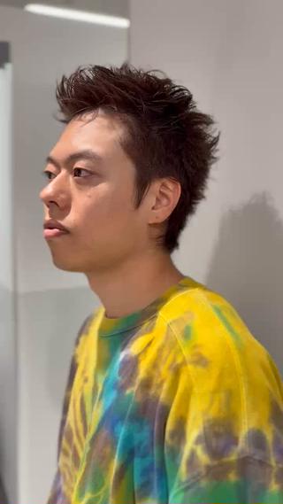 ショート 骨格補正カット✂︎ 🌟菅野陽介🌟のヘアスタイル