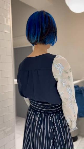 ミディアム カラー 骨格補正カット✂︎ 🌟菅野陽介🌟のヘアスタイル