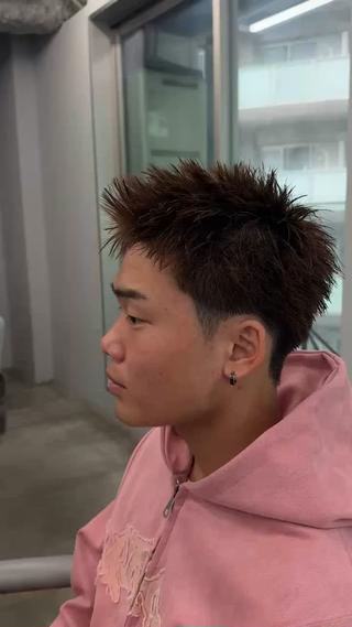 ショート カラー メンズ 博多メンズヘア特化 ベップハルキのヘアスタイル