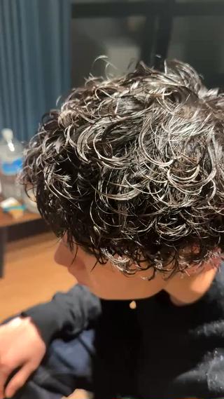 パーマ メンズ 博多メンズヘア特化 ベップハルキのヘアスタイル