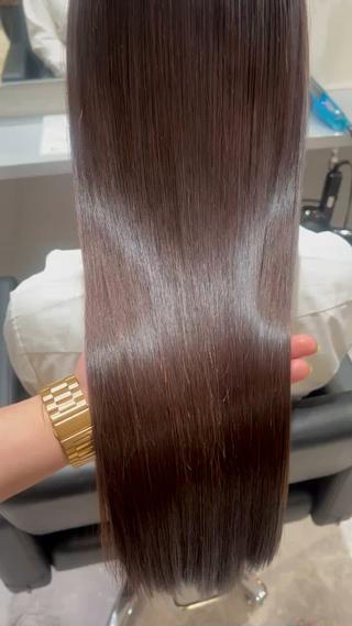 ロング カラー レイヤー×艶髪特化 マネージャー安藤光司のヘアスタイル