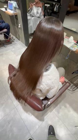 ロング カラー 西浦慎二 /艶カラー/髪質改善のヘアスタイル