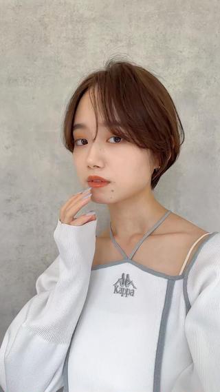 ショート 西浦慎二 /艶カラー/髪質改善のヘアスタイル