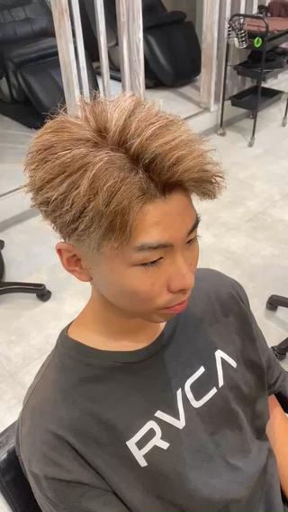 ショート カラー パーマ メンズ 🐉『メンズ美容師』 吉田龍星🐉のヘアスタイル