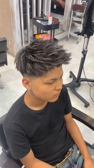 ショート カラー パーマ メンズ 🐉『メンズ美容師』 吉田龍星🐉のヘアスタイル