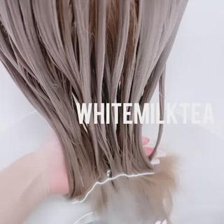 ロング カラー エクステ🩵ブリーチ 韓国ヘア🩵KAEのヘアスタイル