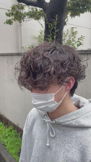 パーマ メンズ メンズ特化/ メンズパーマ/ゲンのヘアスタイル