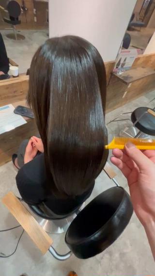 ロング カラー 宮下 浩一のヘアスタイル