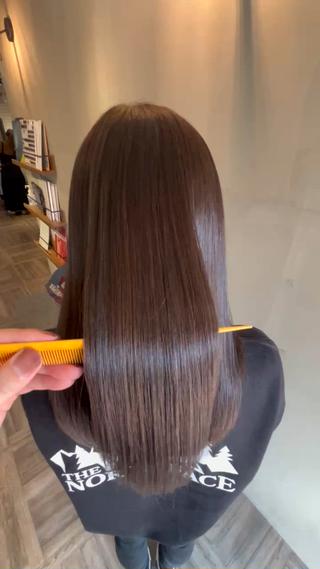 ロング カラー 宮下 浩一のヘアスタイル