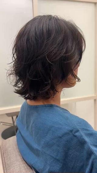 ショート パーマ パーマ特化 フシキサトシのヘアスタイル