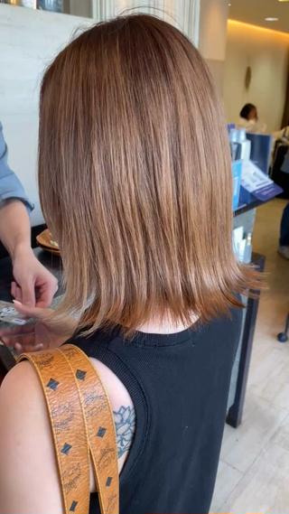 ミディアム カラー 北川 泰之のヘアスタイル