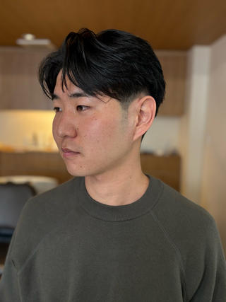 ショート メンズ 【メンズ縮毛矯正】 FILMS  軍司のヘアスタイル