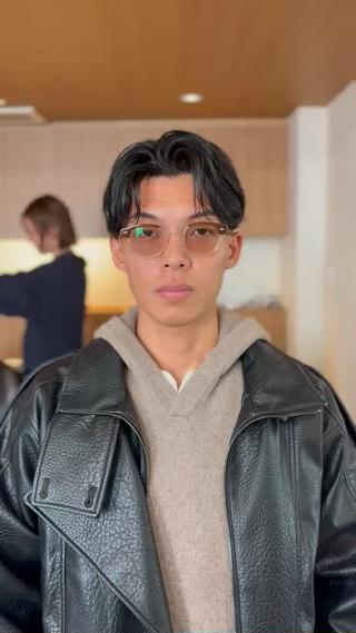 ショート パーマ メンズ 【メンズ縮毛矯正】 FILMS  軍司のヘアスタイル