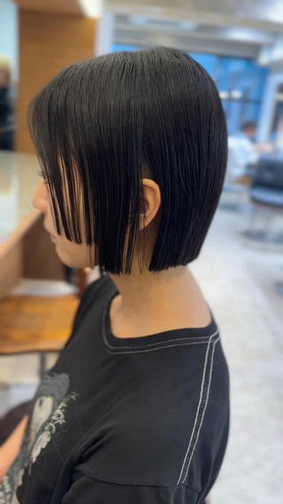 少しモードなカットライン