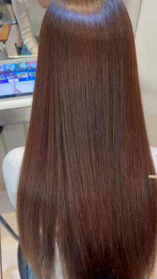 縮毛矯正リタッチもぜひ受付ております 