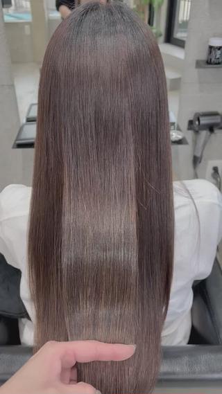 トリートメントでツヤサラに