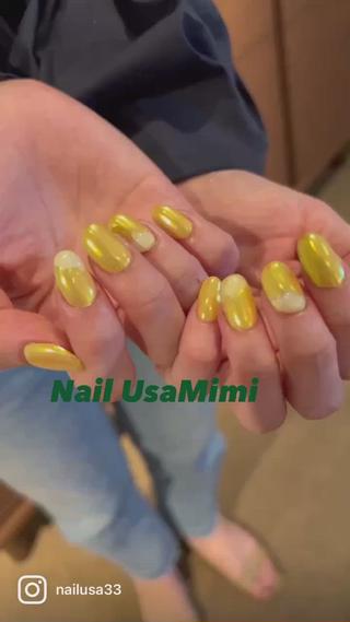 ミディアム 本町ネイルNail UsaMimiのネイルデザイン