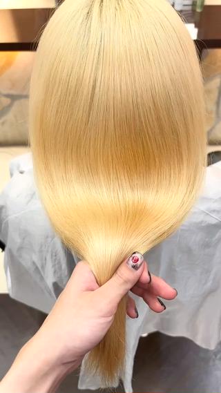 ロング カラー 上野 瑞貴のヘアスタイル