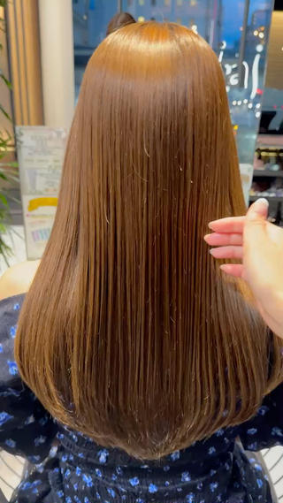 どんな髪の毛でもツヤツヤに仕上げます
ぜひ一度お任せください 