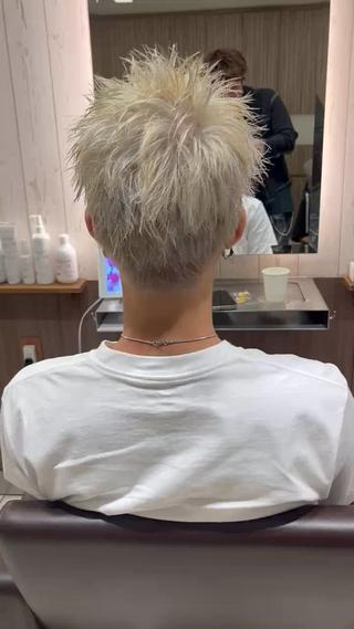 カラー 永橋 拓 ✂️のヘアスタイル