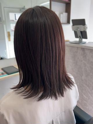 ミディアム カラー 🤍美髪×艶カラー RYOKO🤍のヘアスタイル