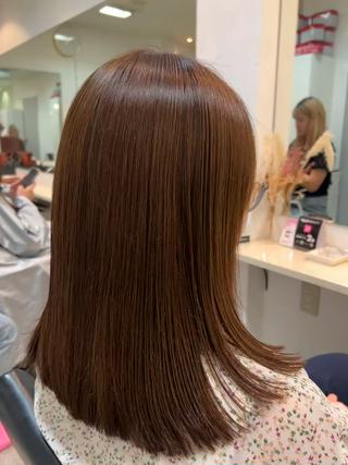 セミロング カラー 🤍美髪×艶カラー RYOKO🤍のヘアスタイル