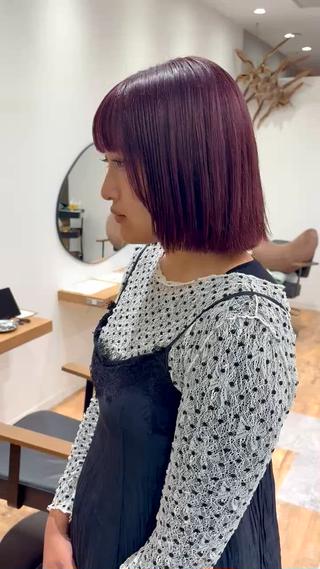 カラー 似合わせカラー/ 暖色カラー/セイナのヘアスタイル