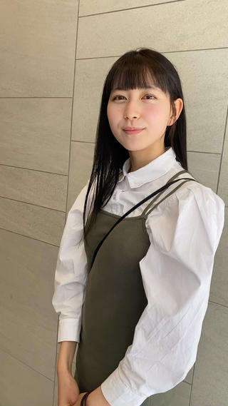 暗めでも透明感を。 