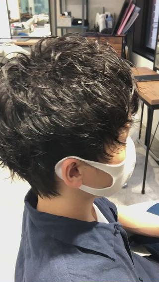 メンズ Noyヨシモト ヒロトのヘアスタイル