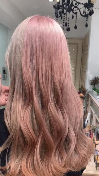 ロング カラー ハネエクステ🪽🫧 hinano🎀のヘアスタイル