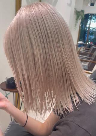 ミディアム カラー ハネエクステ🪽🫧 hinano🎀のヘアスタイル