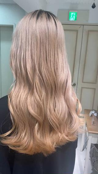 ロング カラー ハネエクステ🪽🫧 hinano🎀のヘアスタイル