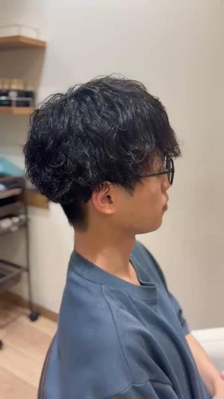 パーマ メンズ 髪質改善/ 💫縮毛矯正💫怜央のヘアスタイル