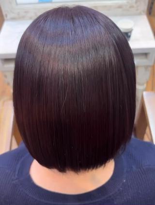 ショート カラー 💗髪質改善💗艶髪 韓国ヘア💗こころのヘアスタイル