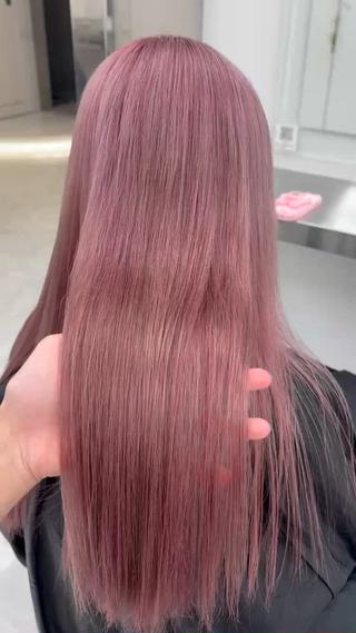 カラー 透ける透明感カラー 🎀anju/渋谷のヘアスタイル