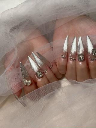 #長さだし
#マグネット
#ロングネイル 