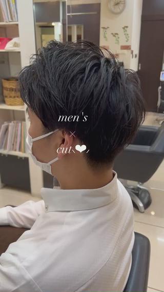 メンズ 大人デザイン 🍃MORIKA🍃のヘアスタイル
