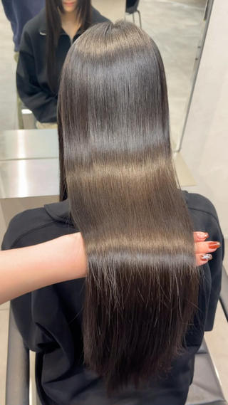 ロング hao 髪質改善/トリートメント/レイヤーカット【ハオ】所属・ハイトーンモデル募集 / Ayaka🎀のヘアスタイル