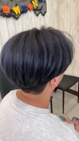 カラー メンズ 💫カットパーマ💫 伊原虎太郎のヘアスタイル