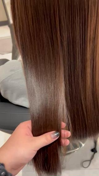 高槻/高槻美容室/髪質改善/ダメージレス/ヘアカラー/カラーモデル 