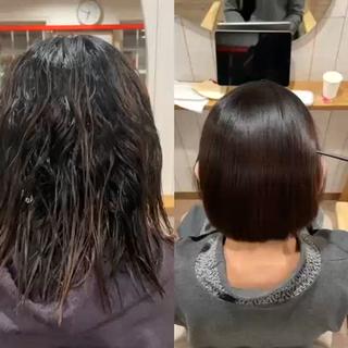 ショート 表参道/髪質改善/ 髪質改善カラー/遠藤のヘアスタイル