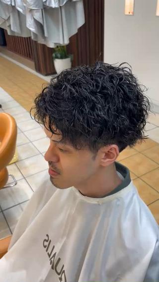 メンズ メンズ特化/パーマ/ 髪質改善　高野奨馬のヘアスタイル