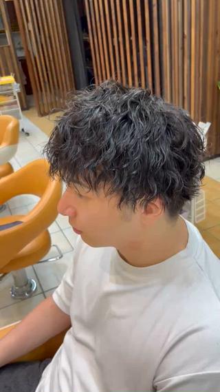 メンズ メンズ特化/パーマ/ 髪質改善　高野奨馬のヘアスタイル