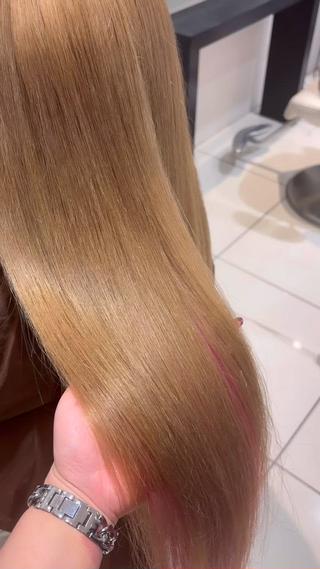 ロング カラー 💞暖色カラー 💞risaのヘアスタイル