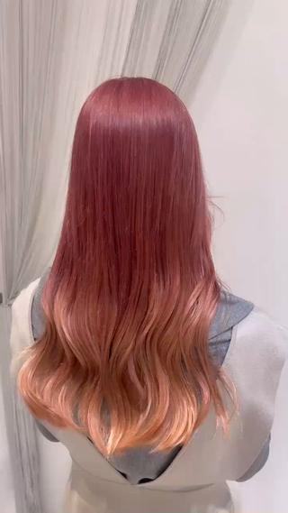 ロング カラー 💞暖色カラー 💞risaのヘアスタイル