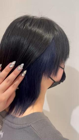 ショート カラー 💞暖色カラー 💞risaのヘアスタイル