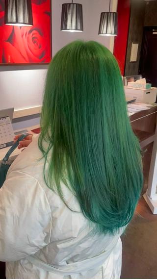 ロング カラー 💞暖色カラー 💞risaのヘアスタイル