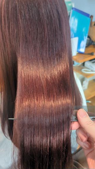 質感再整エアンストリートメントカラー 