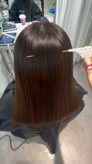 縮毛矯正(ストレート)