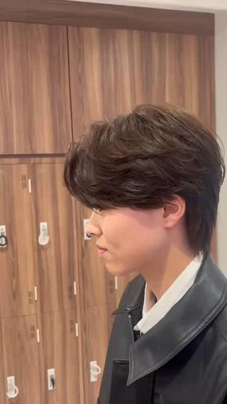 メンズ パーマ パーマ/縮毛矯正/ 韓国ヘア/副店長和田のヘアスタイル